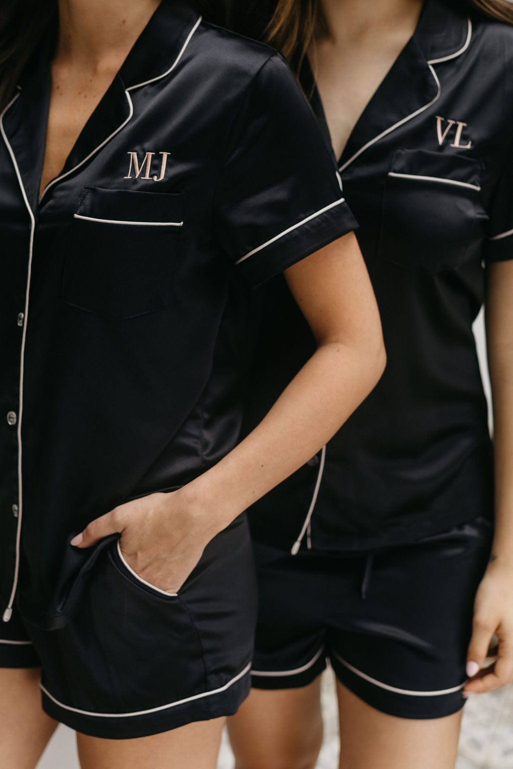 Nora Satin Pajama Set for Women - Soft & Luxurious Sleepwear - Perfect for Nightwear, Lounging & Relaxation at Home