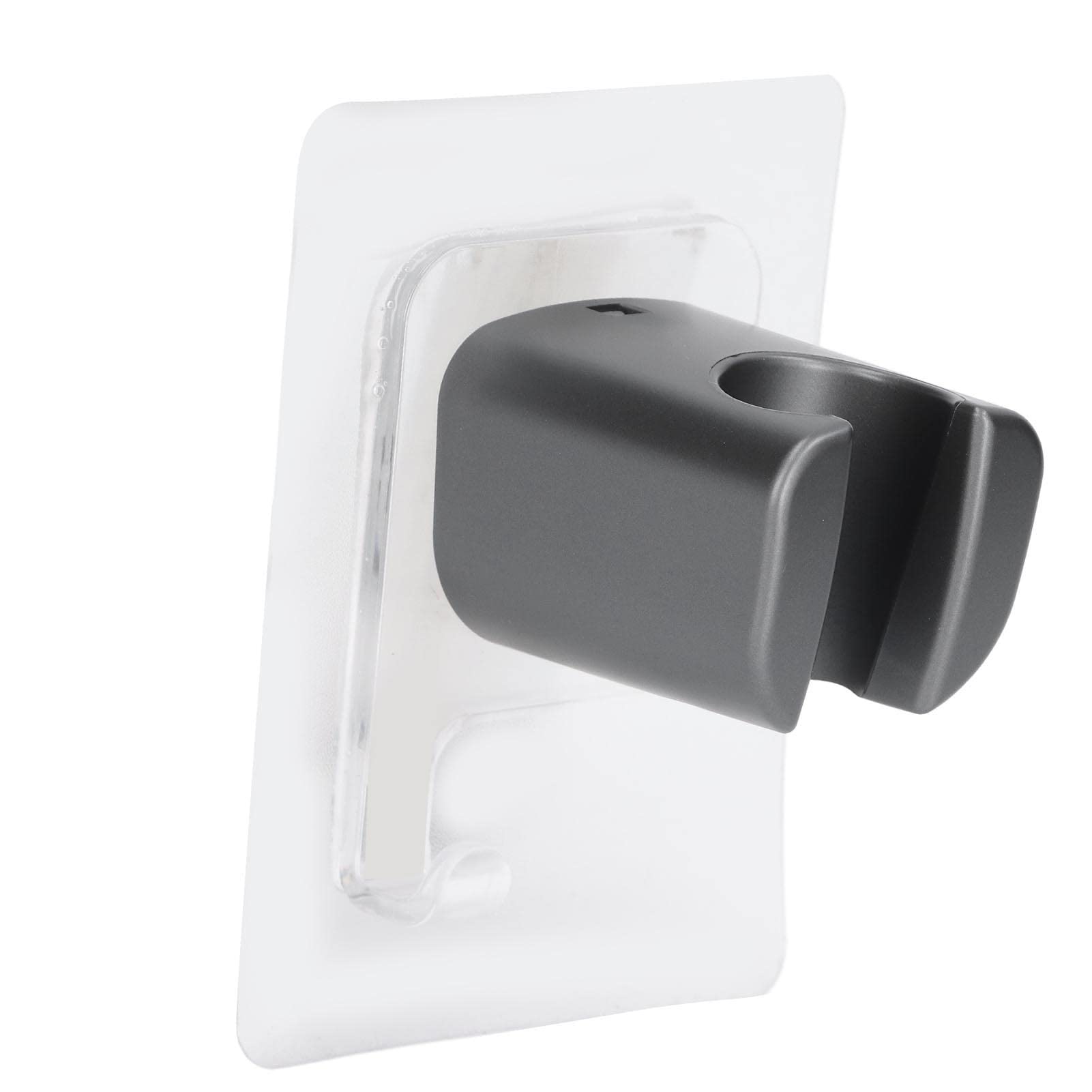 Jeanoko Adhesive Wall Hooks - Stainless Steel Shower Head Holder with Strong Suction, Waterproof Bathroom Organizer for Household (Perfect for Showers, Kitchens & Dorm Rooms)
