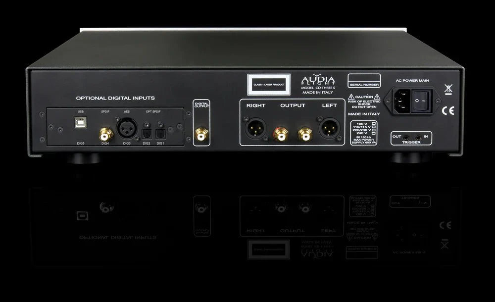 Audia Flight CD Three S High-End CD Player - Premium Audio for Home Theater & Audiophile Music Listening