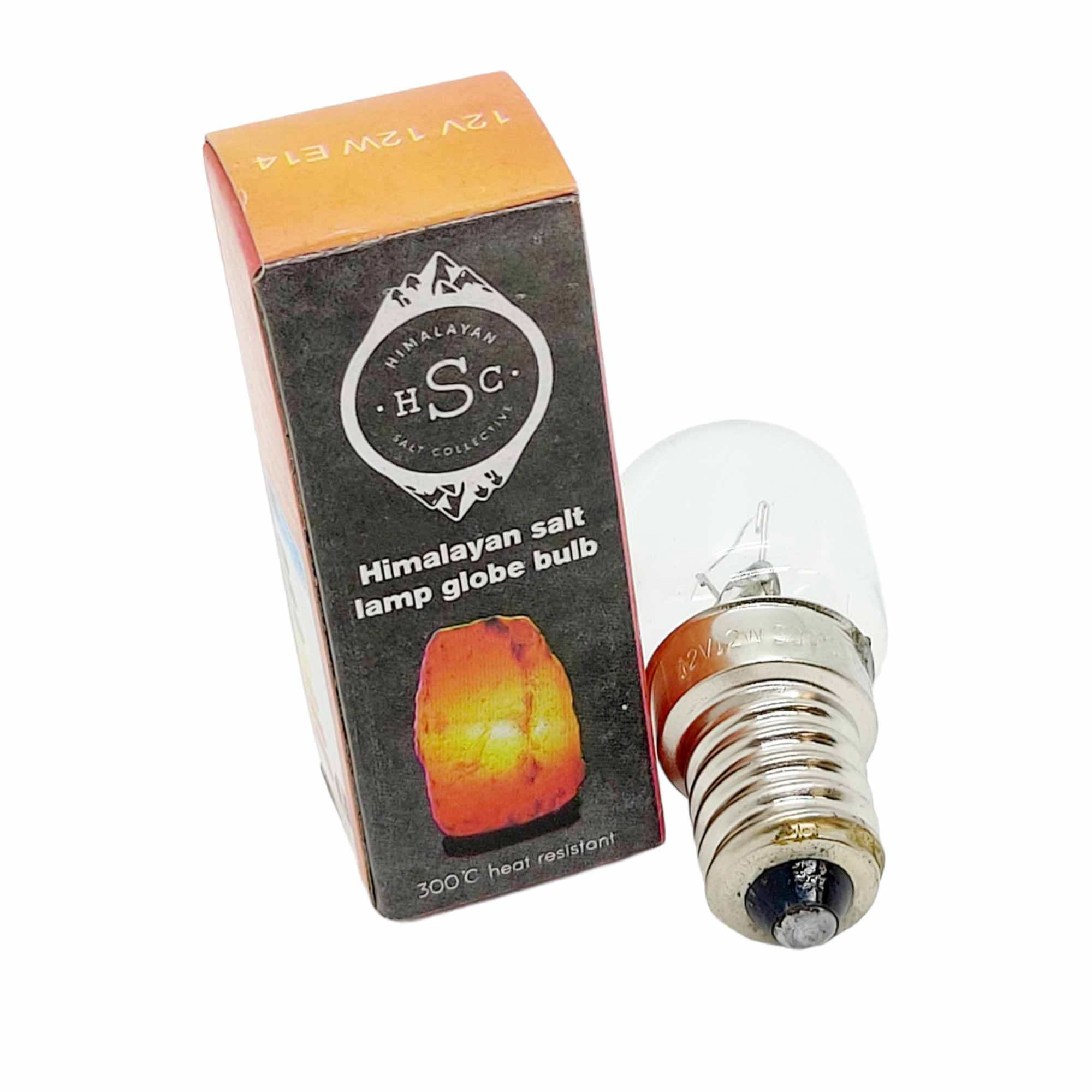 12V 12W E14 LED Light Bulb for Himalayan Salt Lamps - Warm White Replacement Bulb - Perfect for Home Decor, Spa Relaxation, and Meditation Spaces