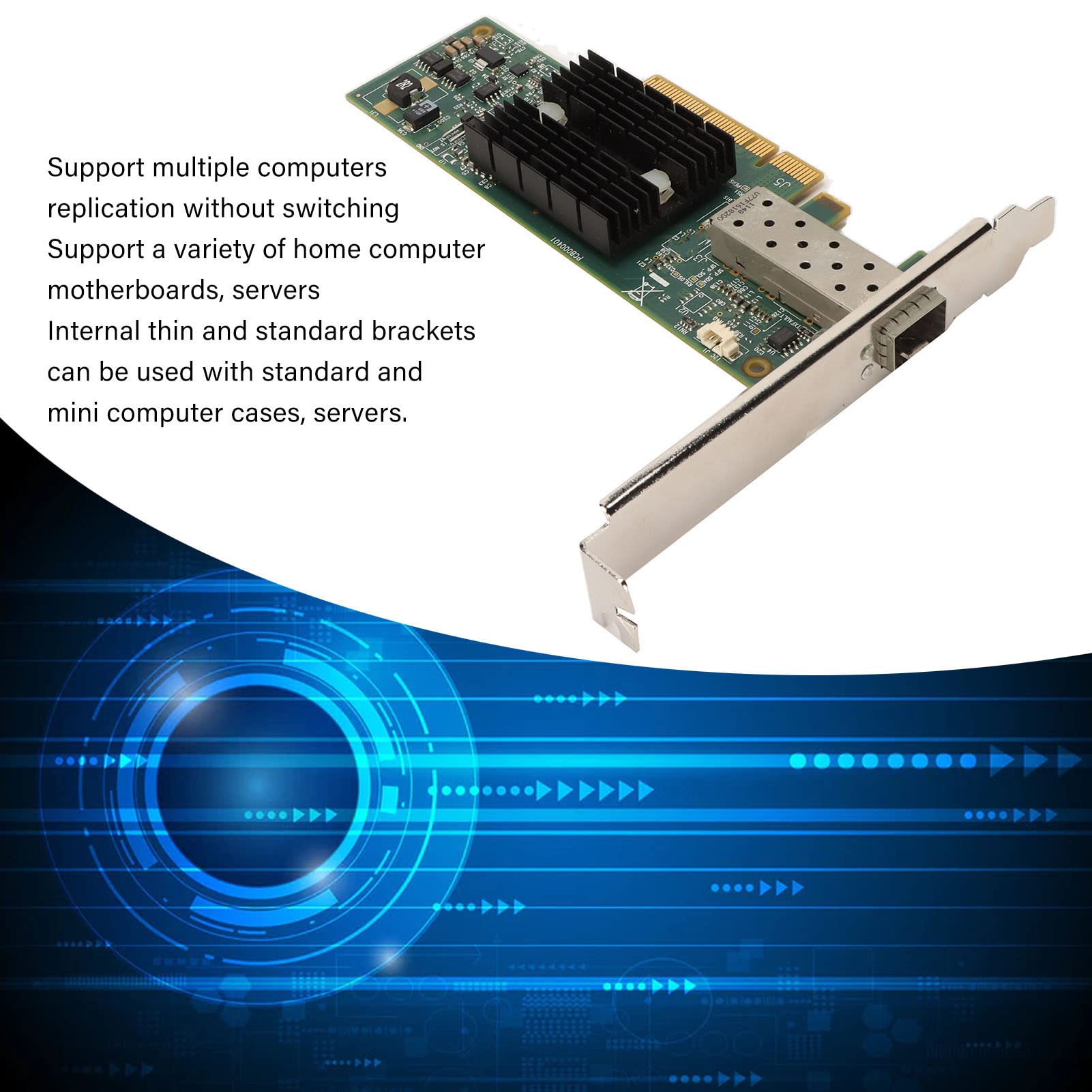 2 Pack MNPA19 Ethernet Network Adapter Card - High Speed Gigabit PCIe LAN Card for Desktop PC, Gaming & Server Use