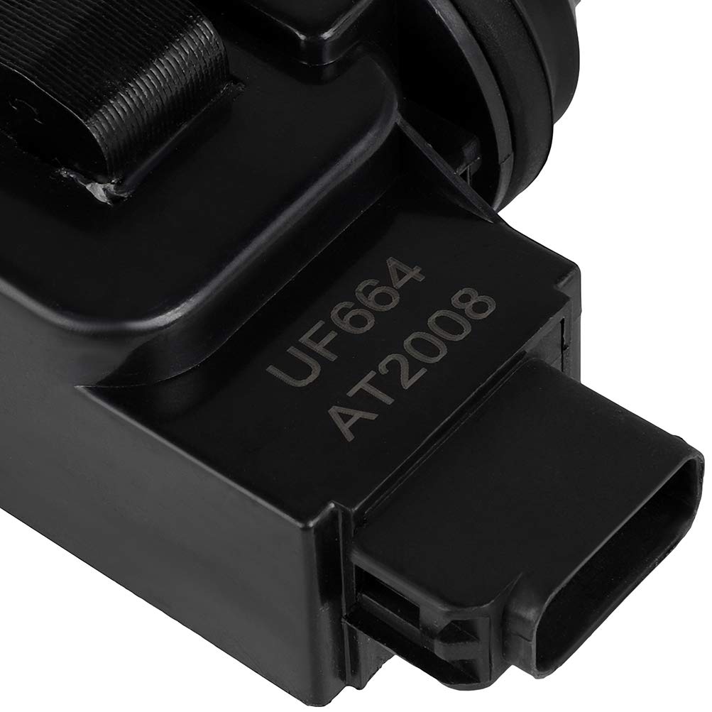 4 Pack Ignition Coil for Subaru Impreza 2012 2.0L - Direct Replacement UF664 - High Performance Engine Parts for Smooth Acceleration & Fuel Efficiency - Perfect for Daily Commuting & Road Trips