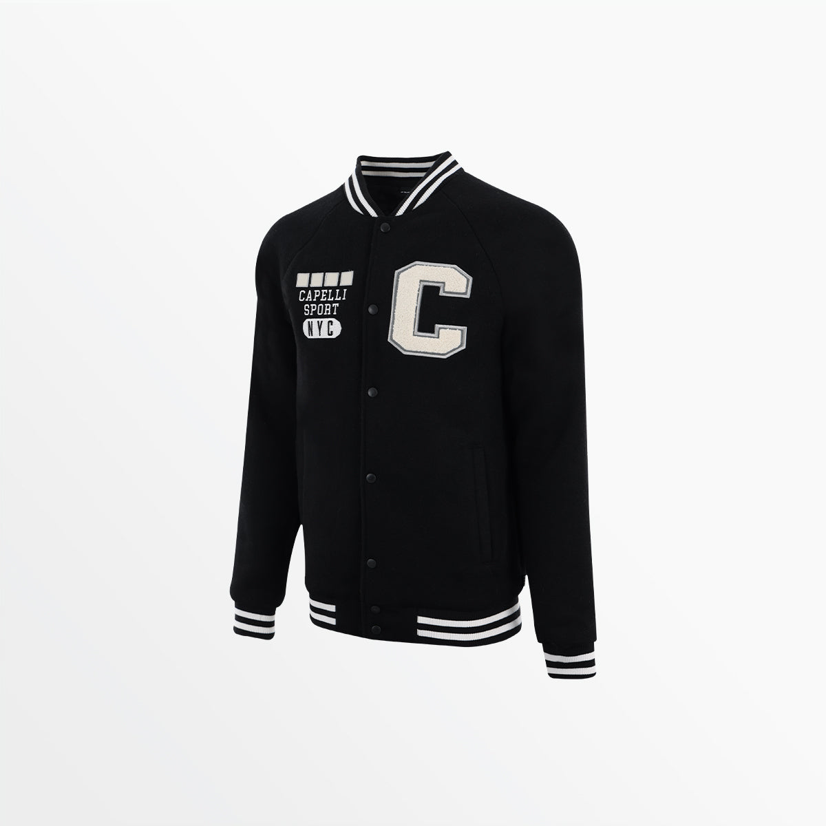 Unisex Felted Collegiate Jacket for Adults - Stylish & Comfortable Outerwear for College, Casual Wear & Outdoor Activities