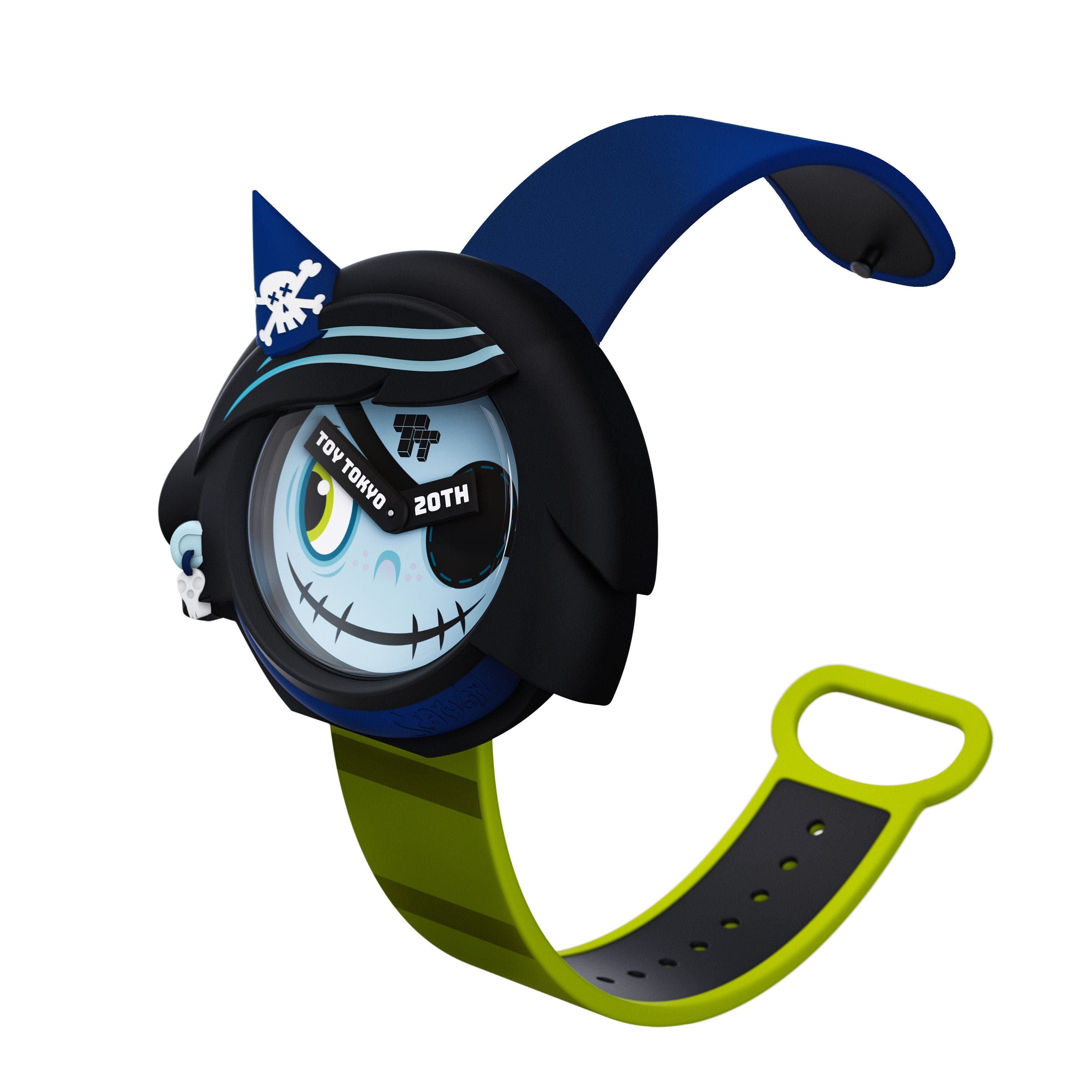 Scary Girl Nathan Jurevicius Watch by Toy Tokyo x Misfit - Limited Edition Collectible Art Watch for Horror Fans - Perfect for Cosplay, Halloween Costumes, and Pop Culture Collectors