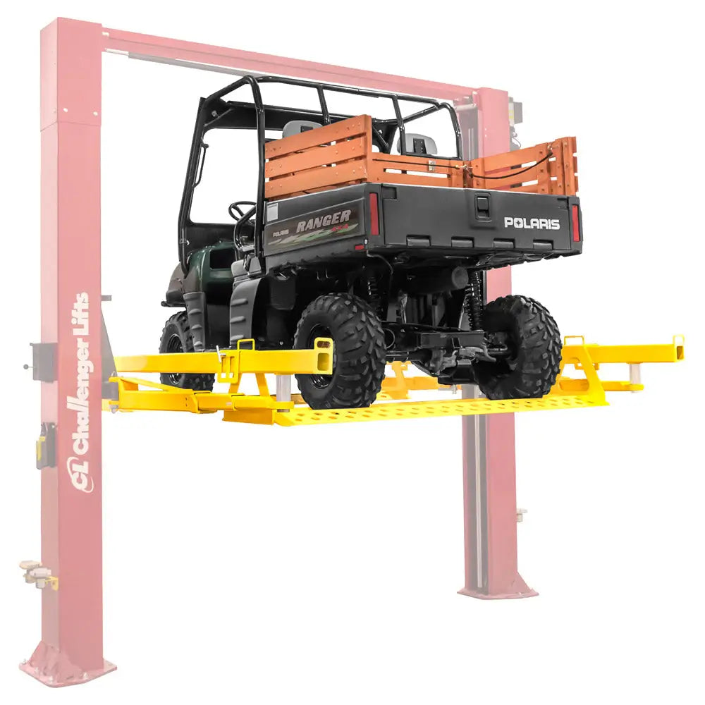 Challenger TR07 Turf Rail for Two Post Lift - Heavy Duty Car Lift Accessory for Auto Shops & Garages - Perfect for Tire Changes, Brake Repairs & Vehicle Maintenance