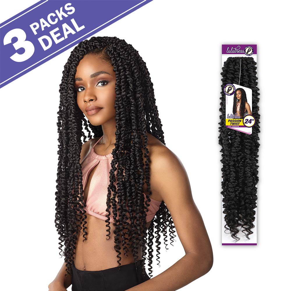 Sensationnel Lulutress Passion Twist Crochet Braids 24