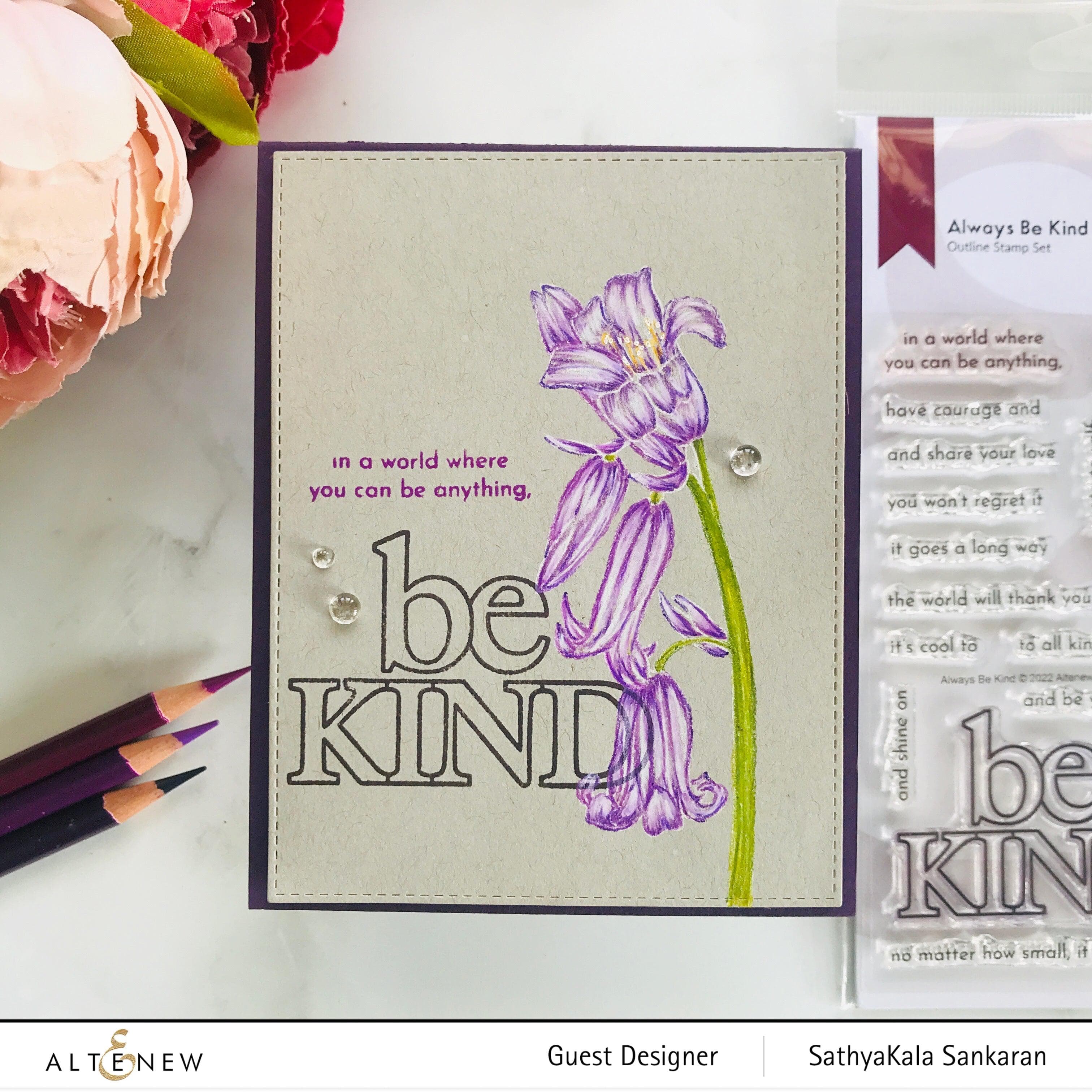 Always Be Kind - Inspirational Motivational Wall Art for Home & Office Decor - Perfect for Living Room, Bedroom, or Workspace