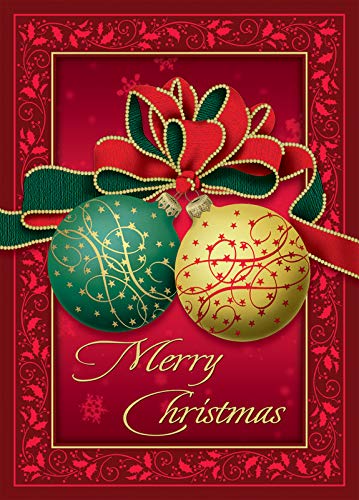 Premium LPG Performing Arts Christmas Greeting Cards - 14 Embossed Foil Holiday Cards with Matching Envelopes & Elegant Interior Designs | Perfect for Corporate Gifts, Holiday Parties & Festive Celebrations