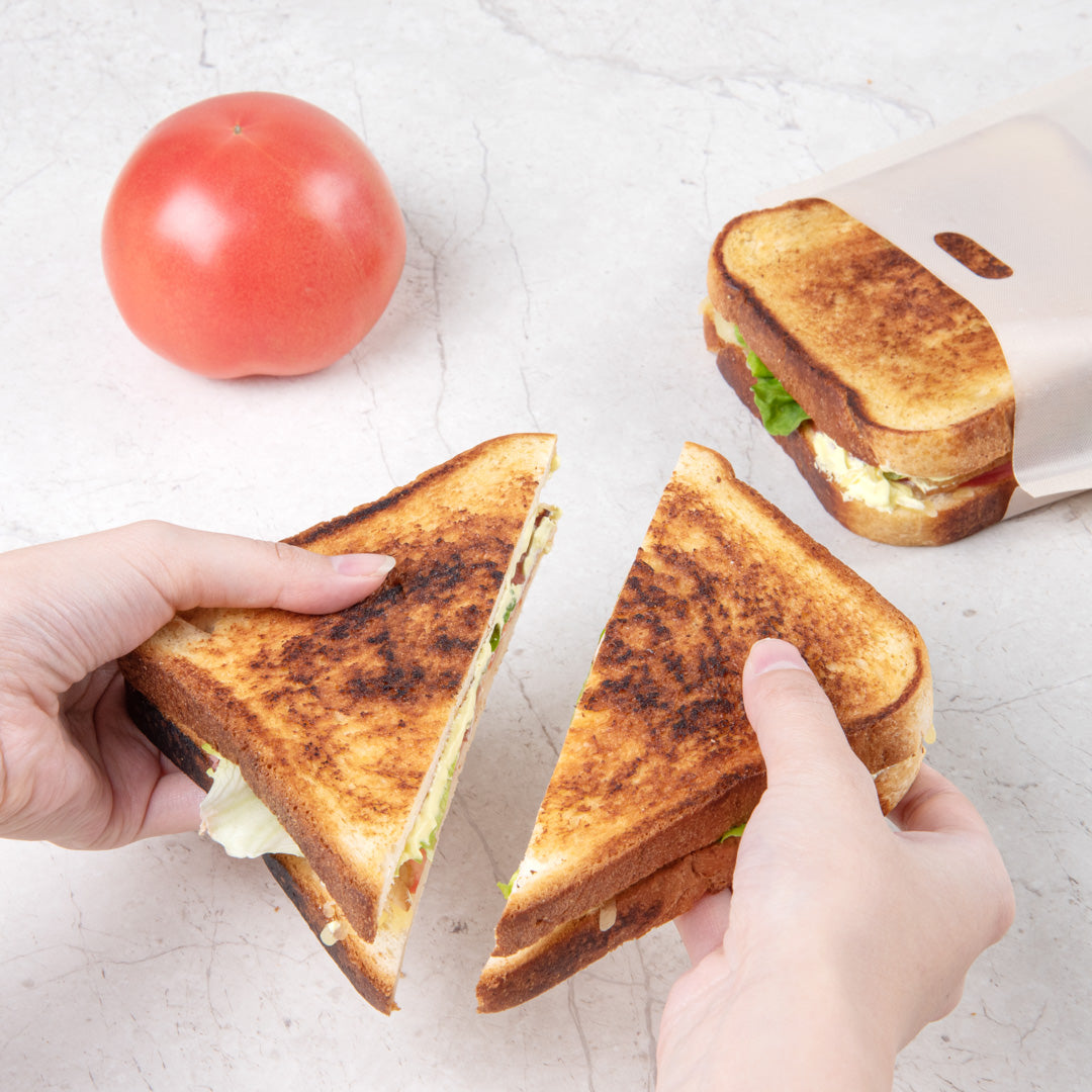 Non-Stick Heat Resistant Toaster Bags - 7.5