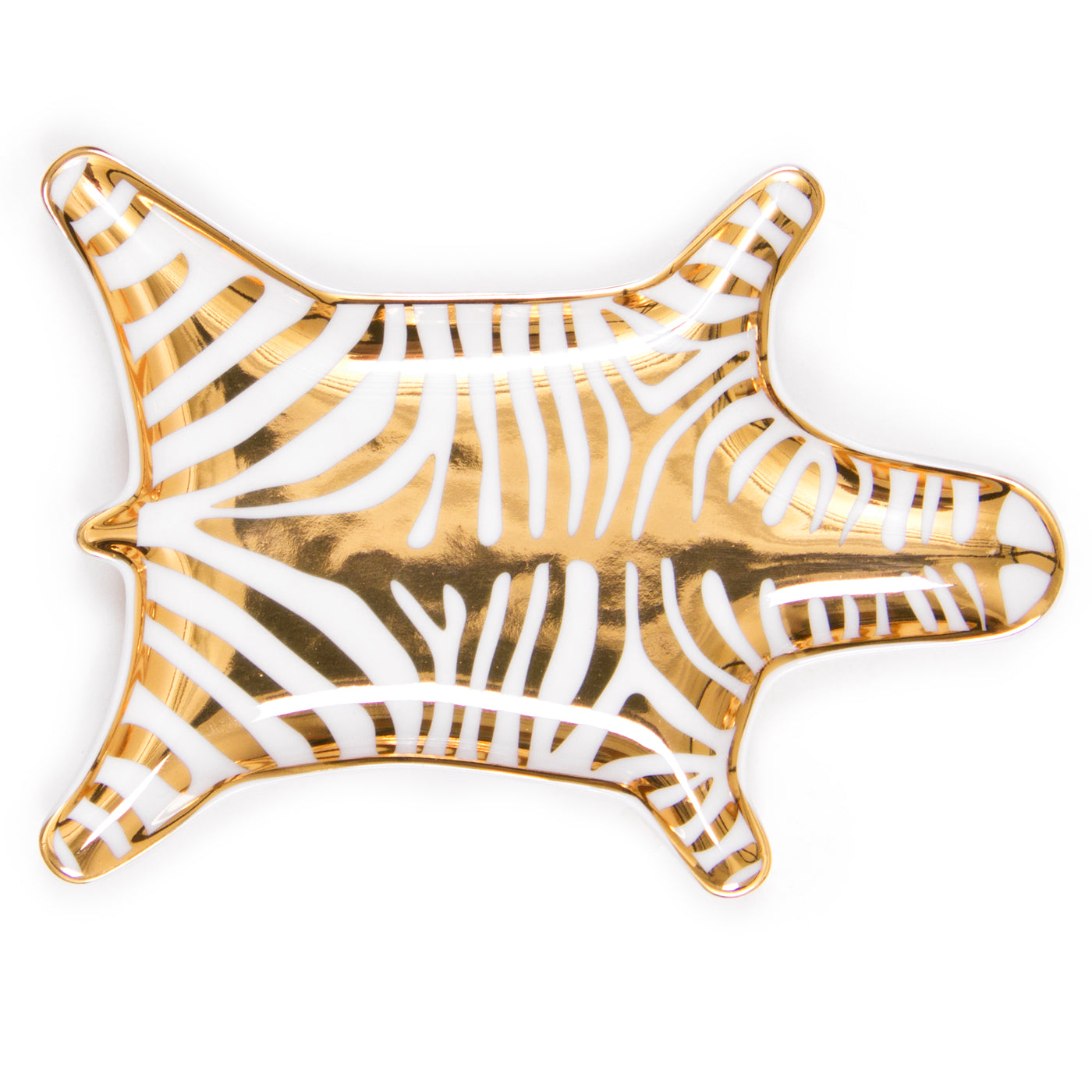 Stackable Zebra Print Dinner Plates - Stylish and Durable Dishware for Parties, Picnics, and Everyday Dining