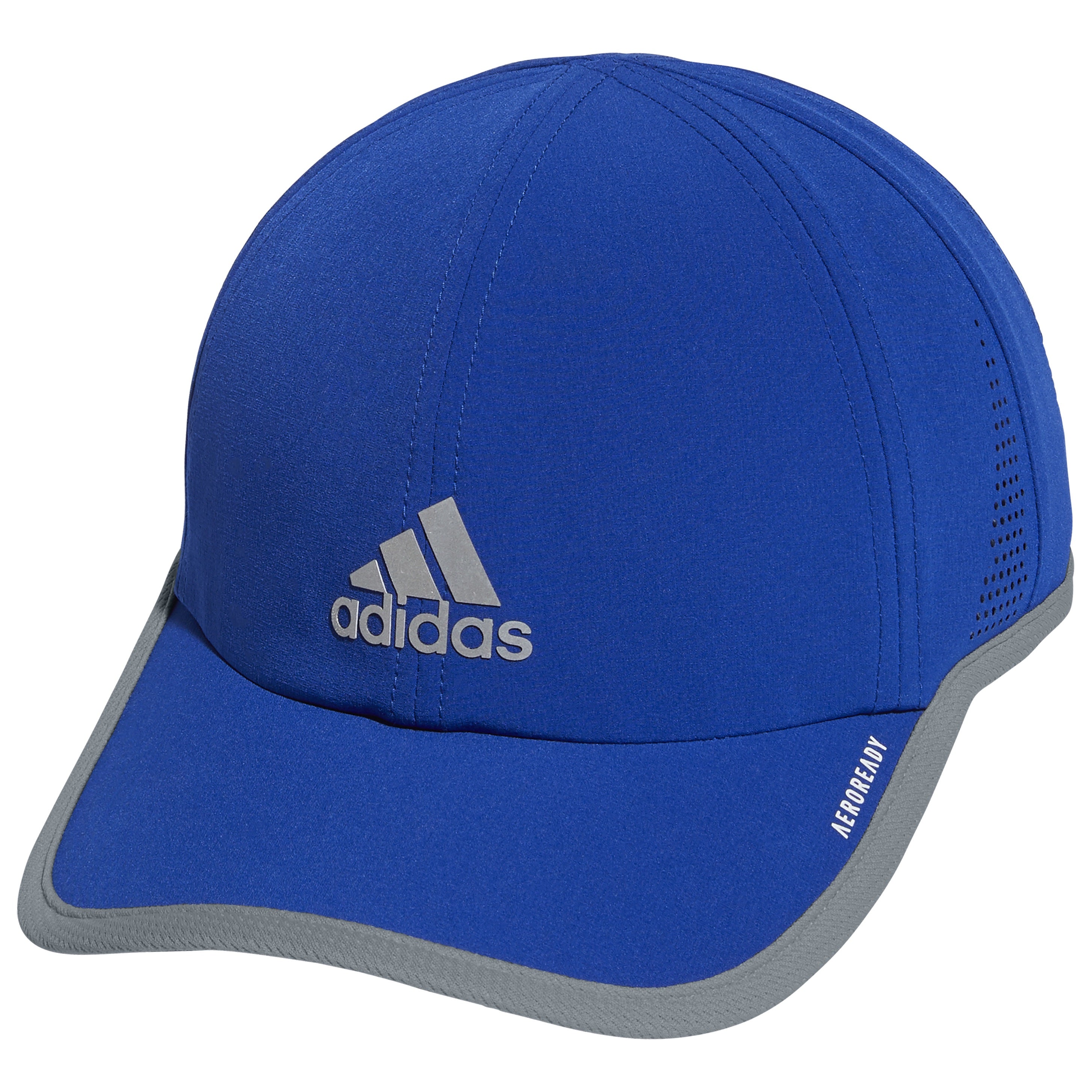 Adidas Men's Superlite Adjustable Baseball Cap - Breathable Performance Hat for Running, Golf & Outdoor Sports - Royal Blue 5154095