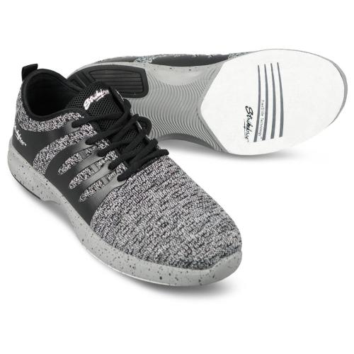 KR Strikeforce Commander Bowling Shoes for Men - Charcoal Grey - Slip-Resistant & Comfortable for League & Tournament Play