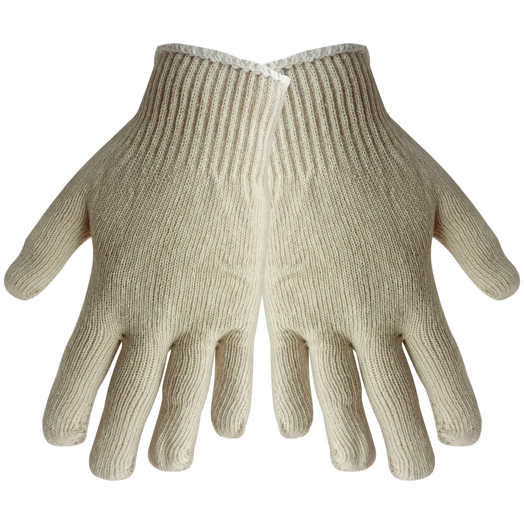 S400 Economy Weight String Knit Work Gloves for Women - Gray (Pack of 300) - Durable & Comfortable for Gardening, Cleaning, and Light Industrial Use