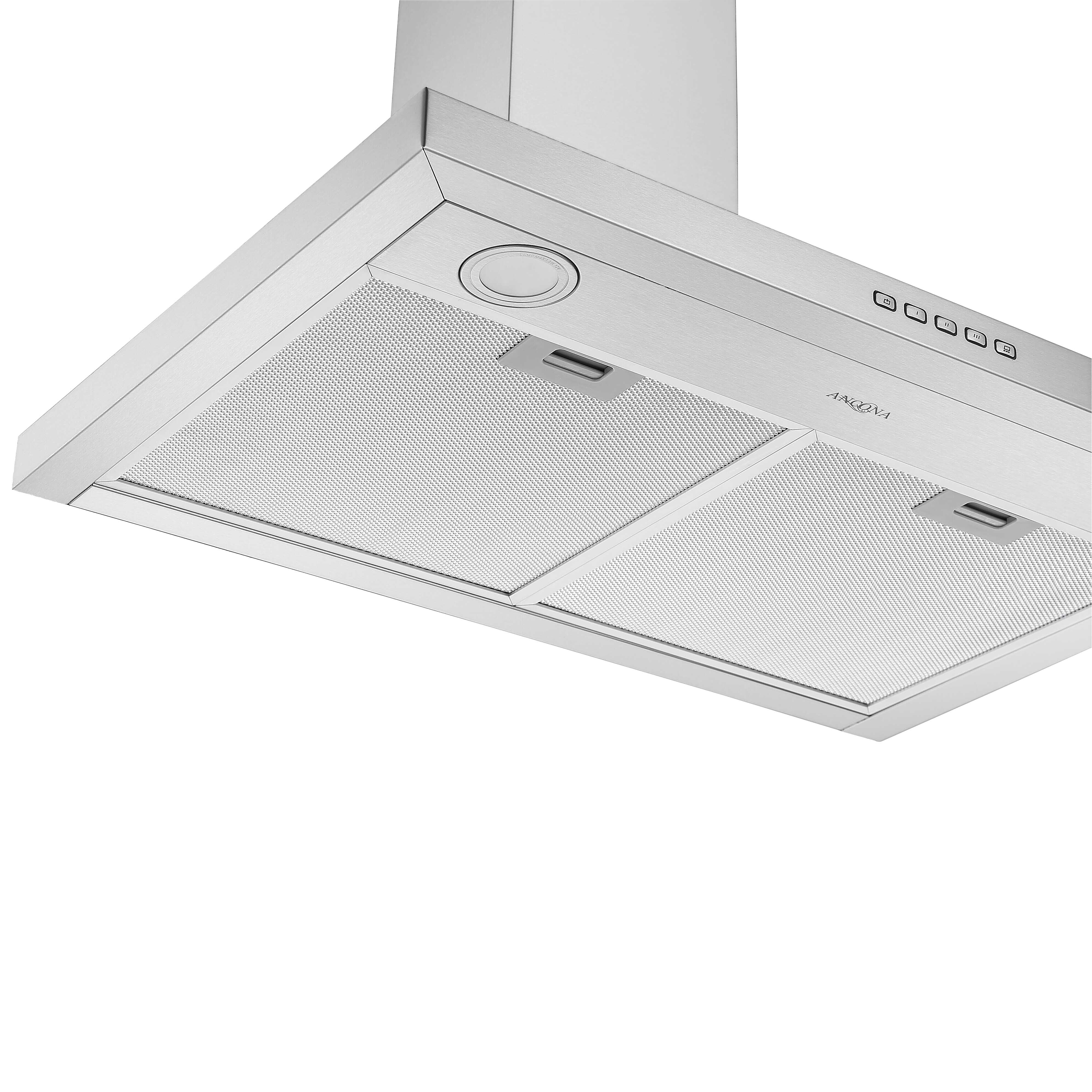 30 Inch Stainless Steel Convertible Wall Mount Range Hood - Powerful Kitchen Ventilation for Home Cooking, Grilling & Baking