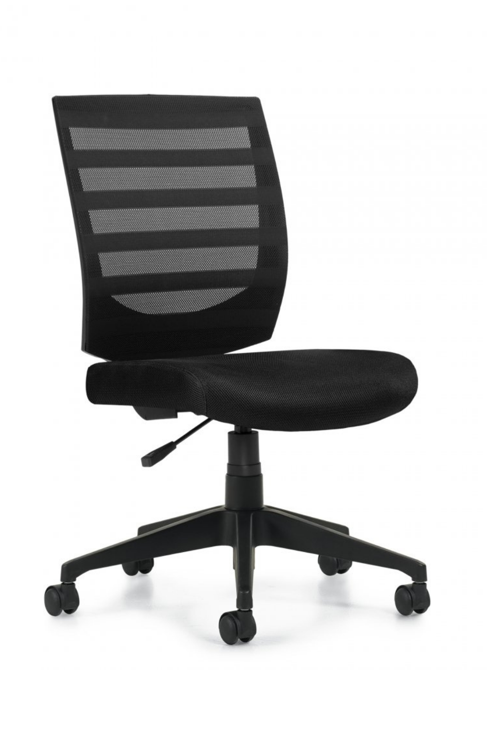 Ergonomic Mesh Back Armless Task Chair by Offices To Go (OTG11922B) - Perfect for Home Office, Study & Workspace Comfort