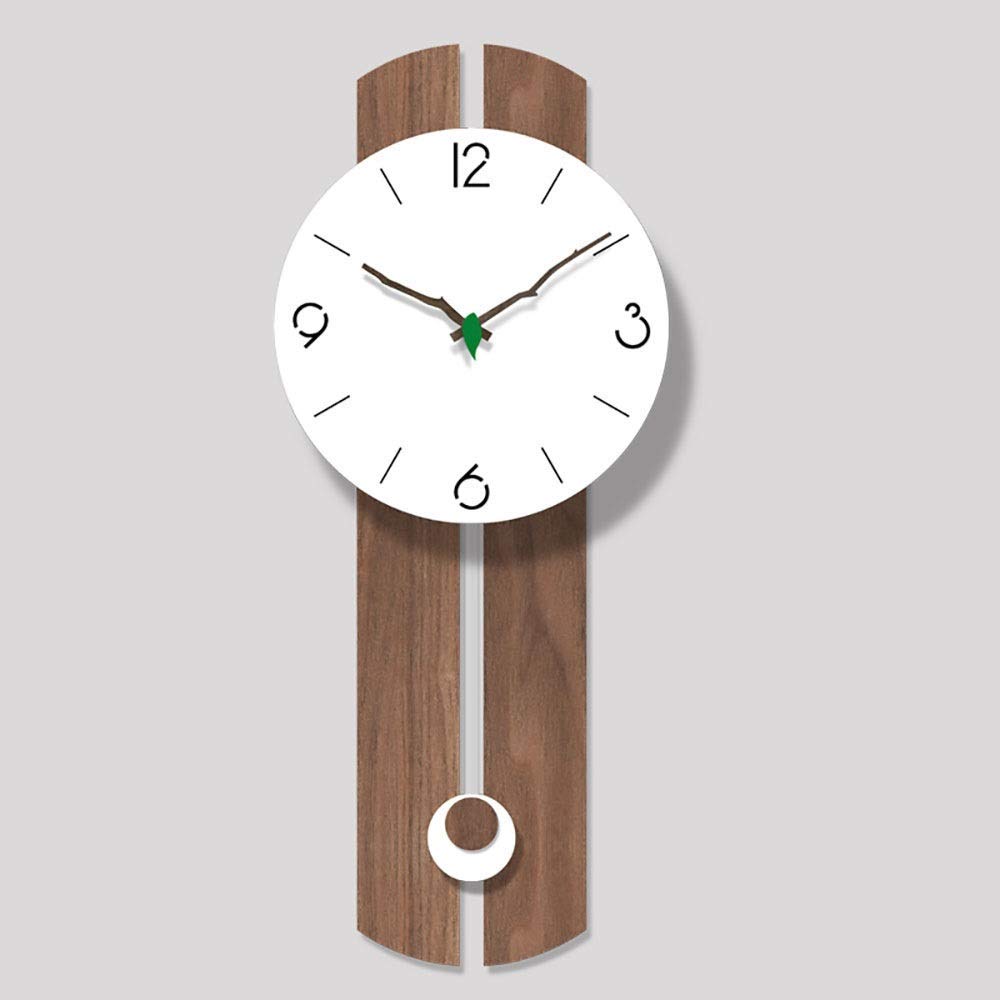 DIEFMJ Simple & Stylish Trunk-Shaped Wall Clock - Vintage Pendulum Clock for Bedroom, Living Room, Office Decor - Perfect Home & Office Decoration Gift Idea