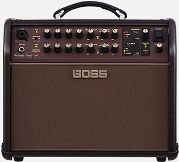 Boss Acoustic Singer Live Guitar Amplifier with Looper & Harmony - Portable PA System for Live Performances, Studio Recording & Home Practice
