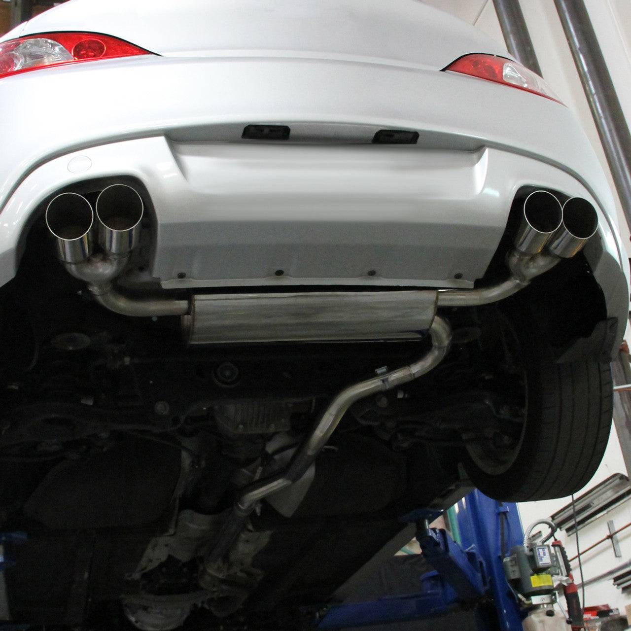 Spec D Performance Catback Exhaust System for 2009-2014 Hyundai Genesis Coupe 2.0T - Quad Tip Design - High Flow Stainless Steel - Enhanced Sound & Performance - Perfect for Street Racing & Car Enthusiasts