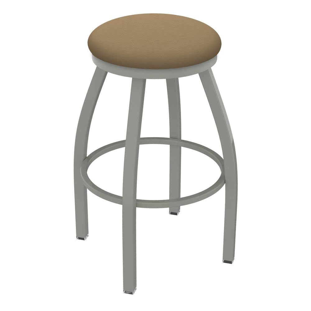 Holland Bar Stool Co. XL 802 Misha Swivel Bar Stool in Canter Sand - Adjustable Height Counter Stool for Kitchen Island, Breakfast Bar & Home Decor