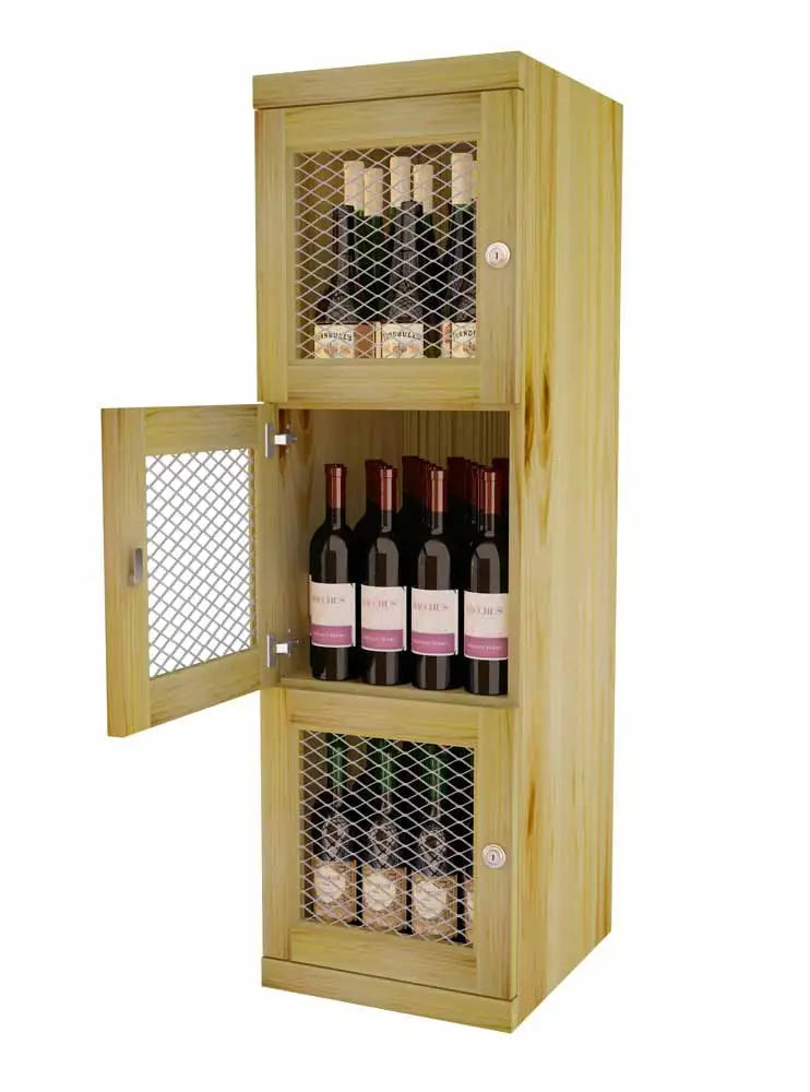 Vinostor Wine Lockers - 3 Locking Bins, 51 5/8
