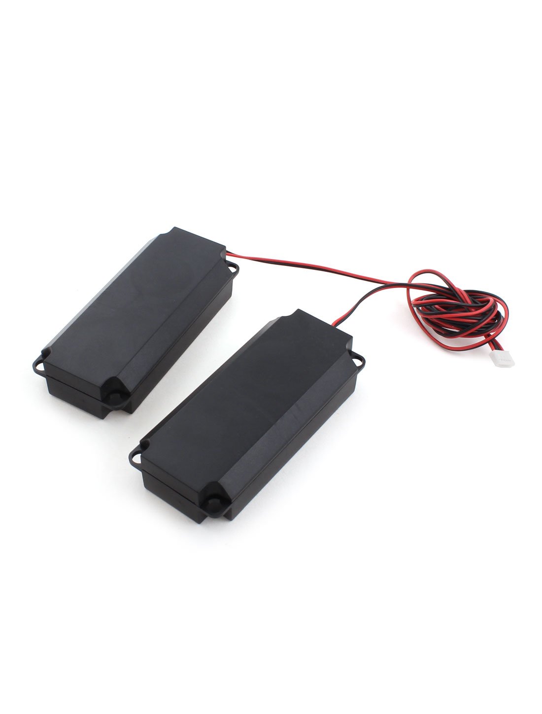 5W 8 Ohm 4-Pin XH Magnetic Speaker Pair - 100mm x 45mm Black Rectangle Audio Loudspeaker for Notebook Tablet PC Repair & DIY Projects - Perfect for Home Theater, Gaming & Multimedia Systems