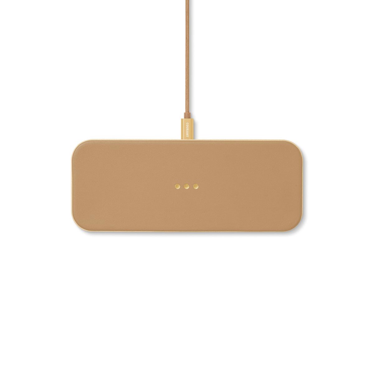 Courant CATCH:2 Wireless Charger for iPhone & Android - Fast Qi-Certified Dual Device Charging Pad for Home, Office & Travel
