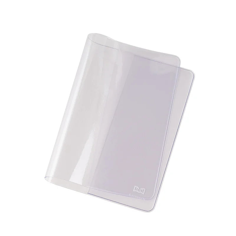 HON A6 & A5 Size Clear Cover - Durable Hobonichi Planner Accessories for Journaling, Note-Taking & Daily Organization