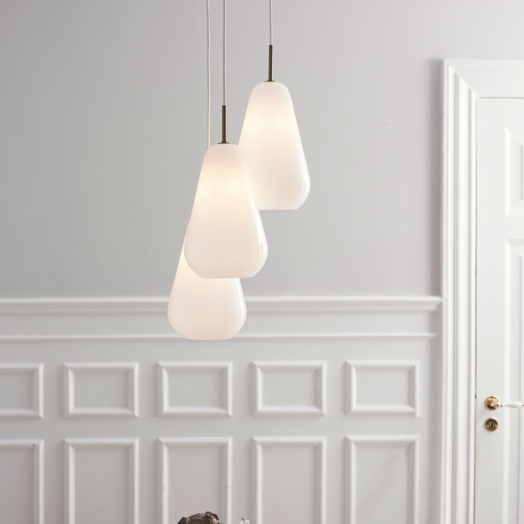 Anoli 3-Light Modern Crystal Chandelier - Elegant Dining Room Lighting Fixture for Home Decor, Living Room, Bedroom, and Entryway