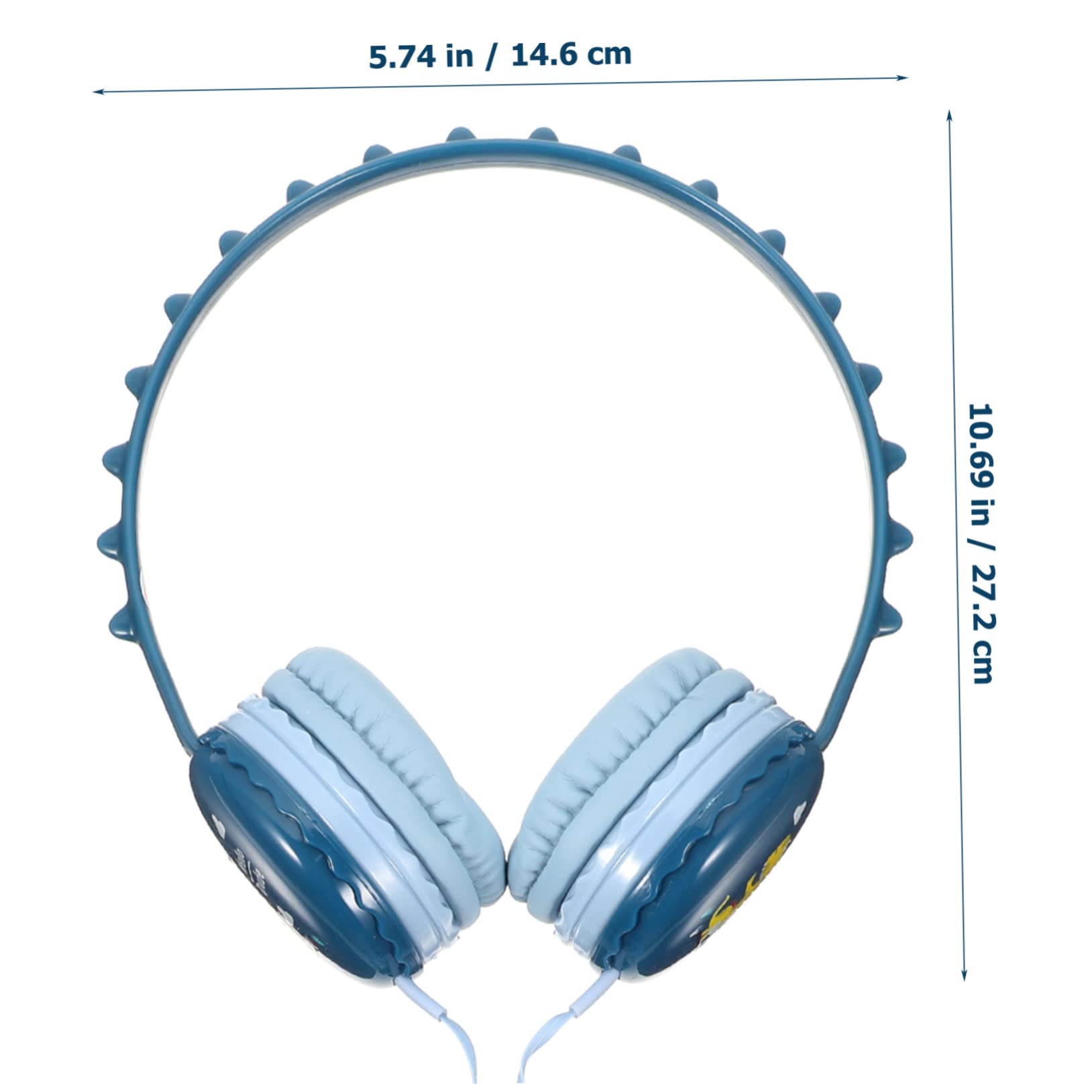 Gadpiparty 2 Pack Wired Over-Ear Headphones for Girls - Comfortable & Stylish Kids Headset with Soft Ear Cushions - Perfect for School, Travel, and Online Learning