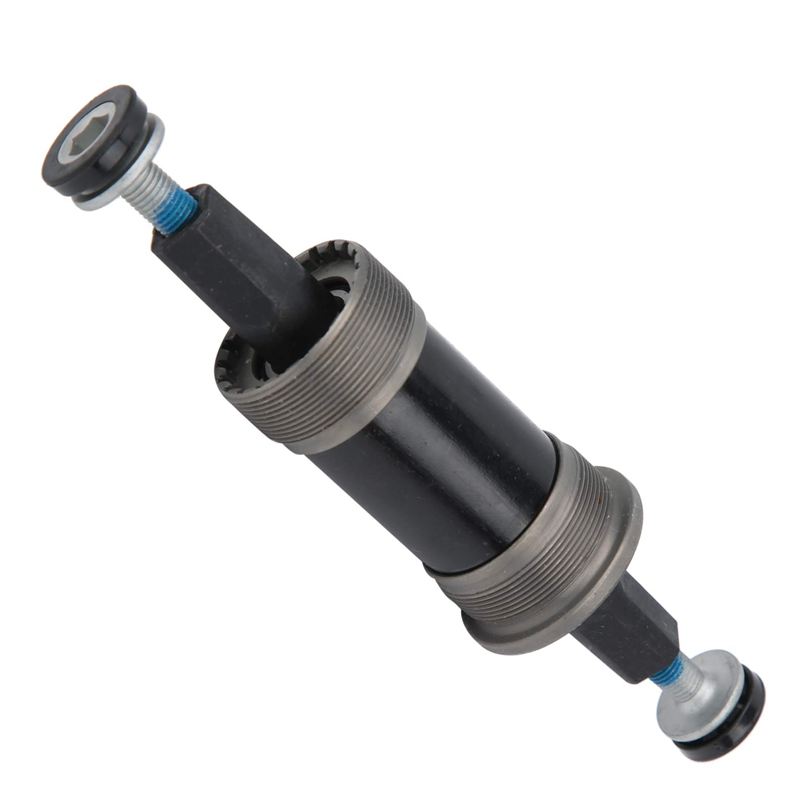 68mm Bike Bottom Bracket - Sealed Square Taper Bearing for Mountain Bikes with Installation Screws | Durable Metal Bicycle Crankset Component for Smooth Riding & Maintenance