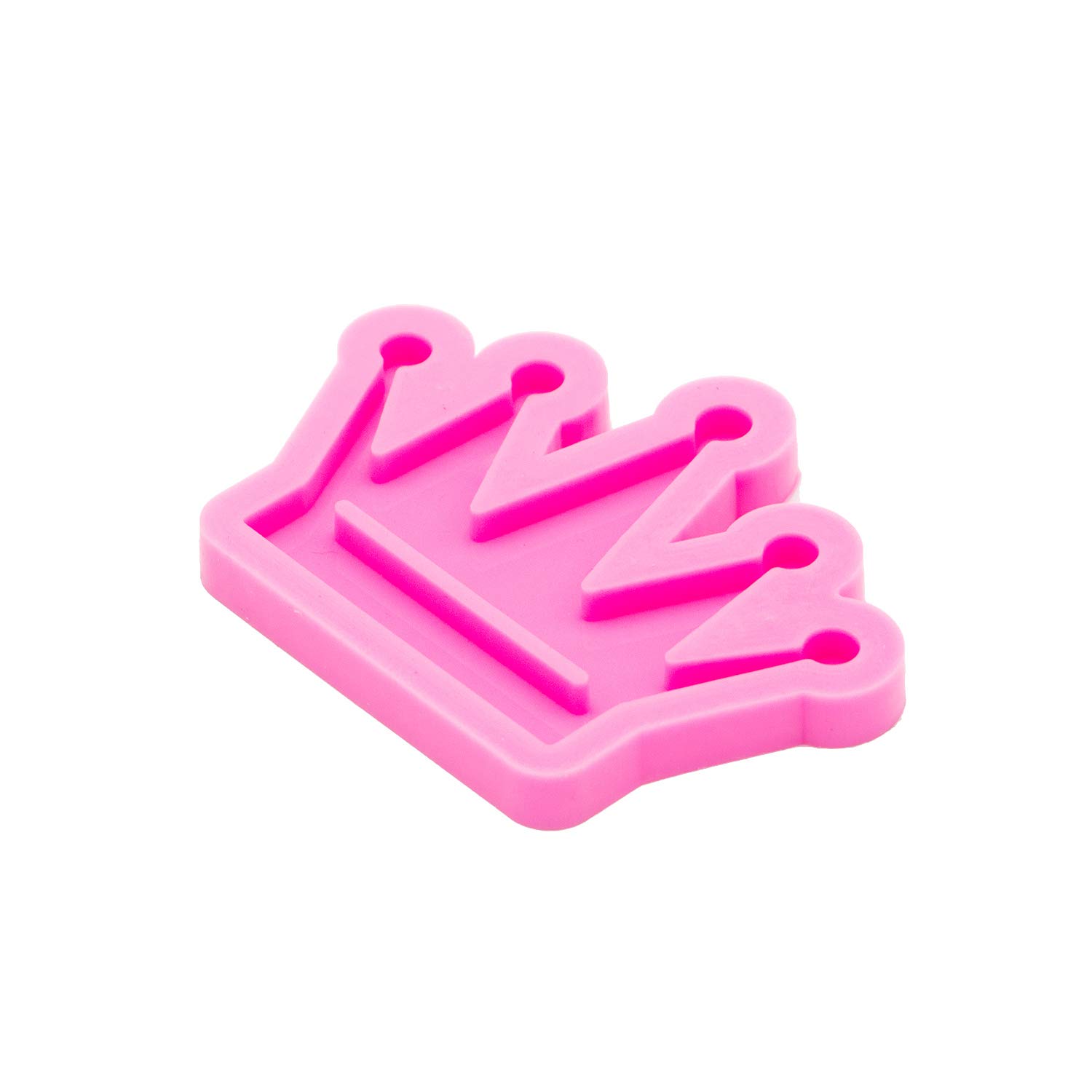 Premium Silicone Crown Mold for Resin Casting, Epoxy Jewelry Making, Polymer Clay & DIY Keychain Crafts - Perfect for Handmade Jewelry, Gift Making & Creative Resin Projects
