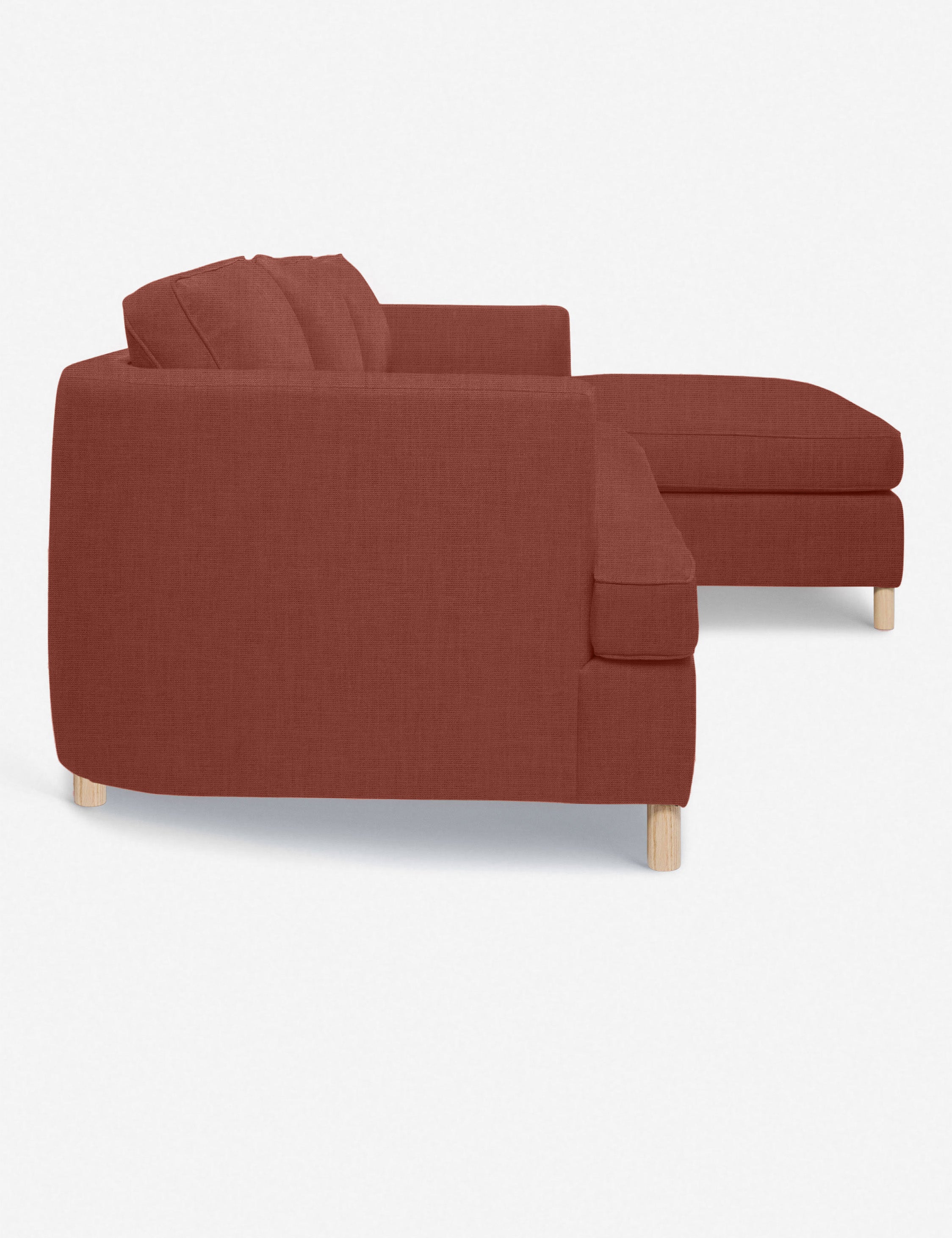 Belton Sectional Sofa by Ginny Macdonald - Modern L-Shaped Couch for Living Room, Family Room & Lounge | Comfortable Fabric Upholstery