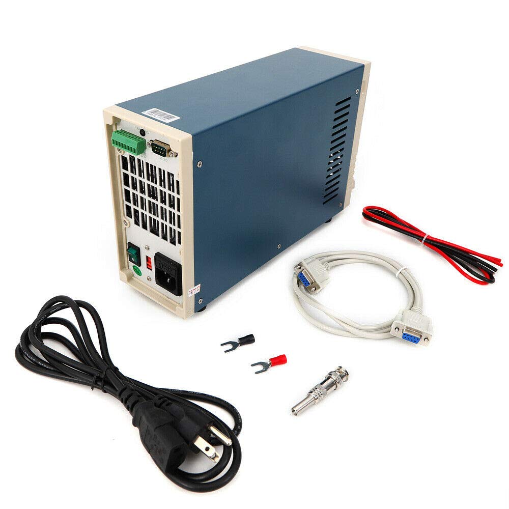 High-Precision Single Channel DC Electronic Load Tester - 150V 40A 400W Battery Capacity Analyzer with RS485/232 Interface (US Plug) - Perfect for Lithium Battery Testing, Power Supply Evaluation & Lab Research