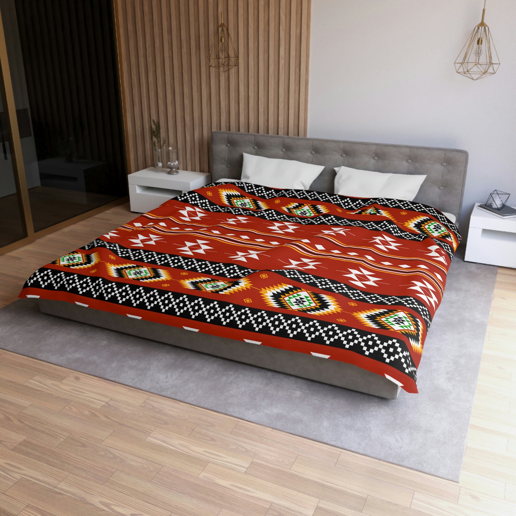 Premium Microfiber Duvet Cover Set - Soft Breathable Bedding for Queen/King Size Beds - Sahara Frontier Collection - Perfect for Cozy Bedroom Decor & Guest Room Essentials