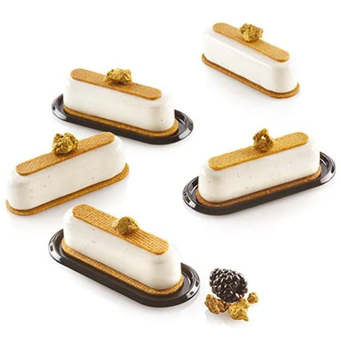 Premium Caroline 30 Silicone Mold with Cutter - 12 Unique Shapes for Baking, DIY Crafts & Chocolate Making - Perfect for Cupcakes, Candies & Resin Art Projects