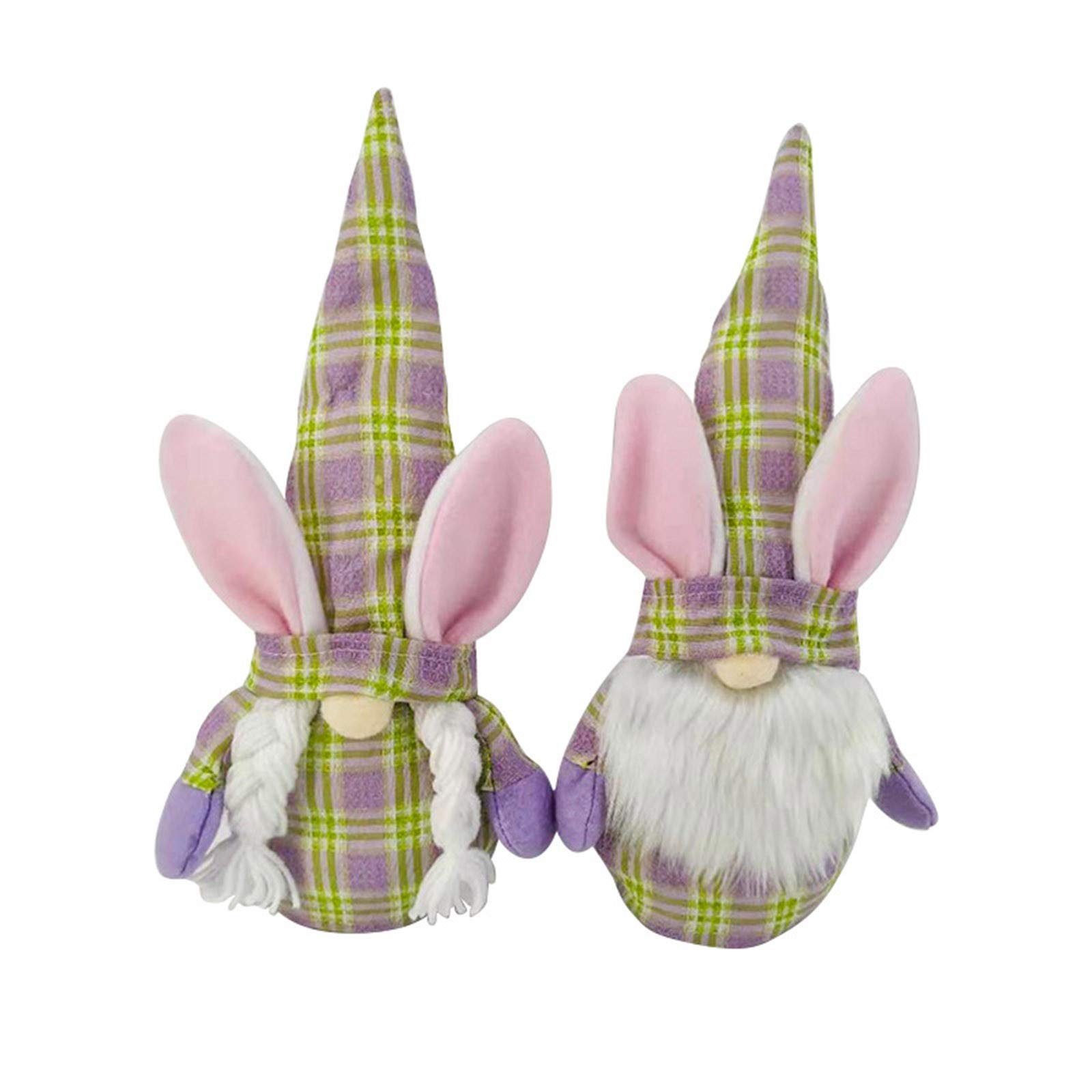Paity 1/2 PC Easter Gnomes Plush Decor - Handmade Spring Gnome Dolls for Home & Room Decoration, Easter Bunny Plush Ornaments - Perfect Gifts for Adults & Kids (Ideal for Easter Celebrations, Spring Home Decor, and Seasonal Gift Giving)