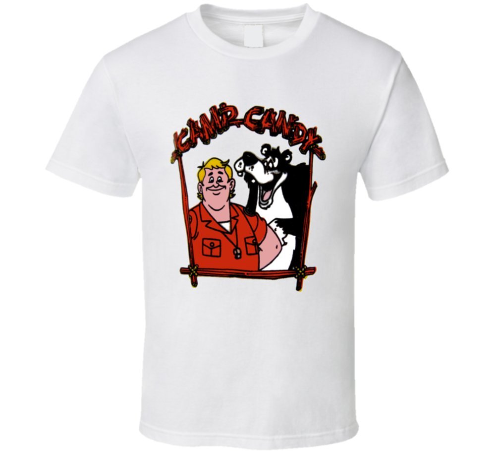 John Candy Cartoon T-Shirt - Funny Vintage Camp Candy Tee for Fans