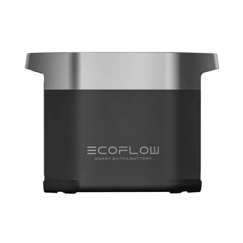 EcoFlow DELTA 2 Smart Extra Battery - 2400Wh Portable Power Station for Camping, RV, Home Backup & Outdoor Adventures | Expandable Solar Generator with Fast Charging
