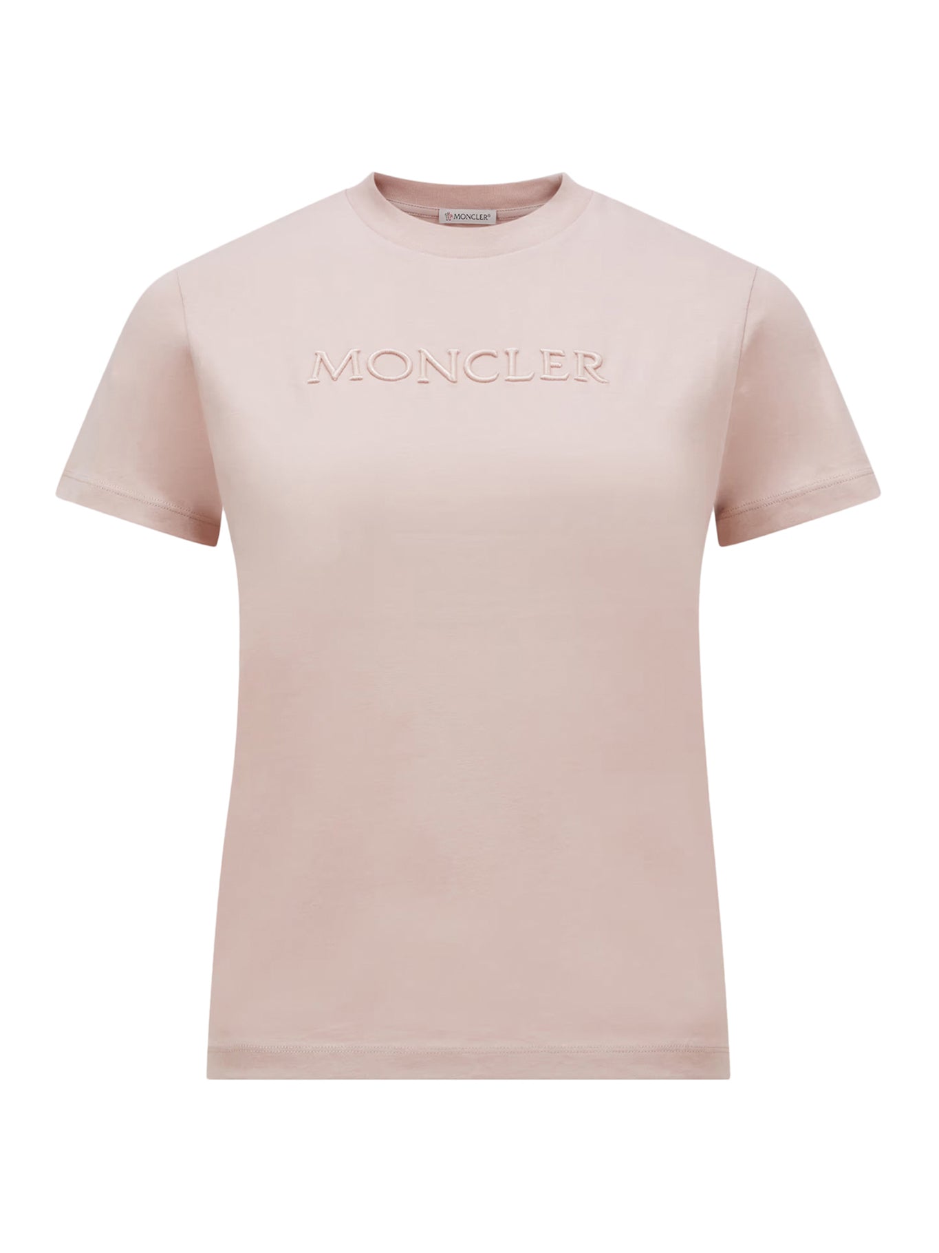 Embroidered Tonal Logo Cotton T-Shirt for Men & Women - Comfortable Casual Wear for Everyday Outfits