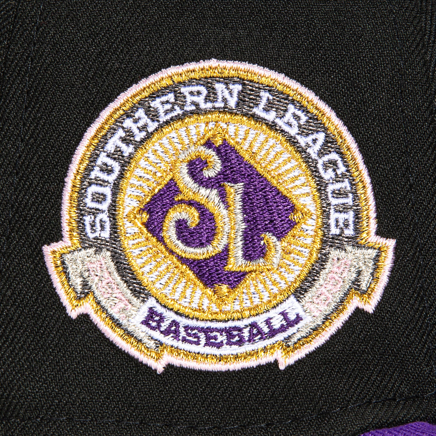 New Era 59Fifty Birmingham Barons Magic City Southern League Patch Snapback Hat - Black & Purple Baseball Cap for Men & Women - Perfect for Baseball Games, Streetwear Fashion & Collectors