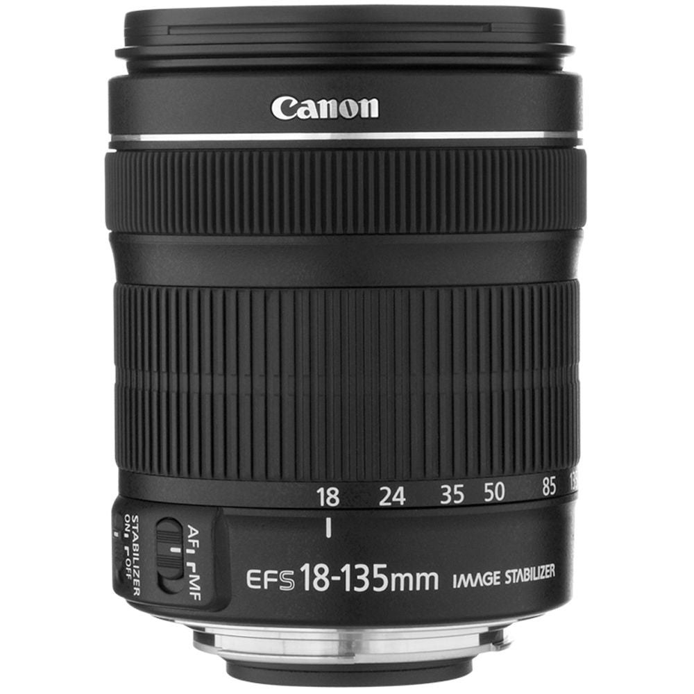 Canon EF-S 18-135mm f/3.5-5.6 IS STM Lens for DSLR Cameras - Perfect for Travel, Portrait & Landscape Photography