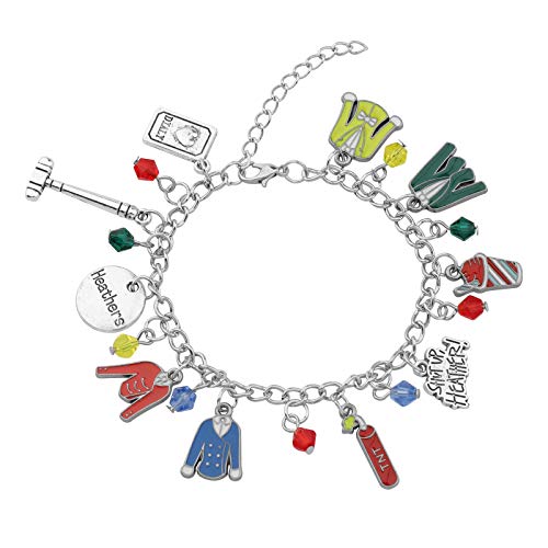 Heathers Broadway Musical Charm Bracelet - Unique Jewelry Gift for Women & Fans - Perfect for Theater, Concerts, and Special Occasions