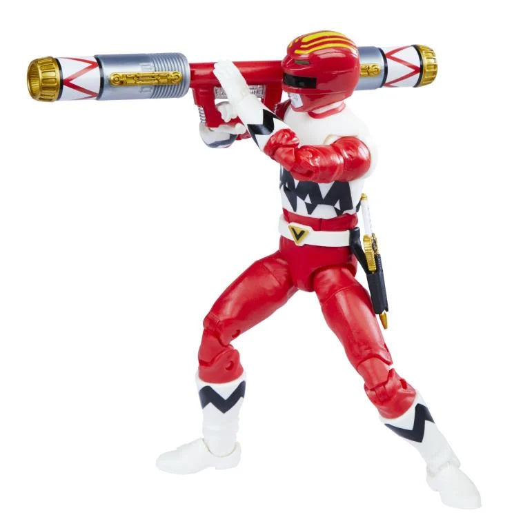 Power Rangers Lightning Collection Lost Galaxy Red Ranger Action Figure - Collectible Toy for Fans, Kids & Adults - Perfect for Display, Play & Gifting