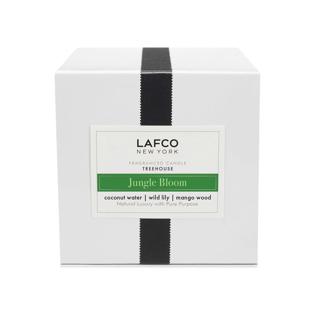 Jungle Bloom Scented Candle - Natural Soy Wax, Long-Lasting Fragrance for Home, Spa & Romantic Ambiance