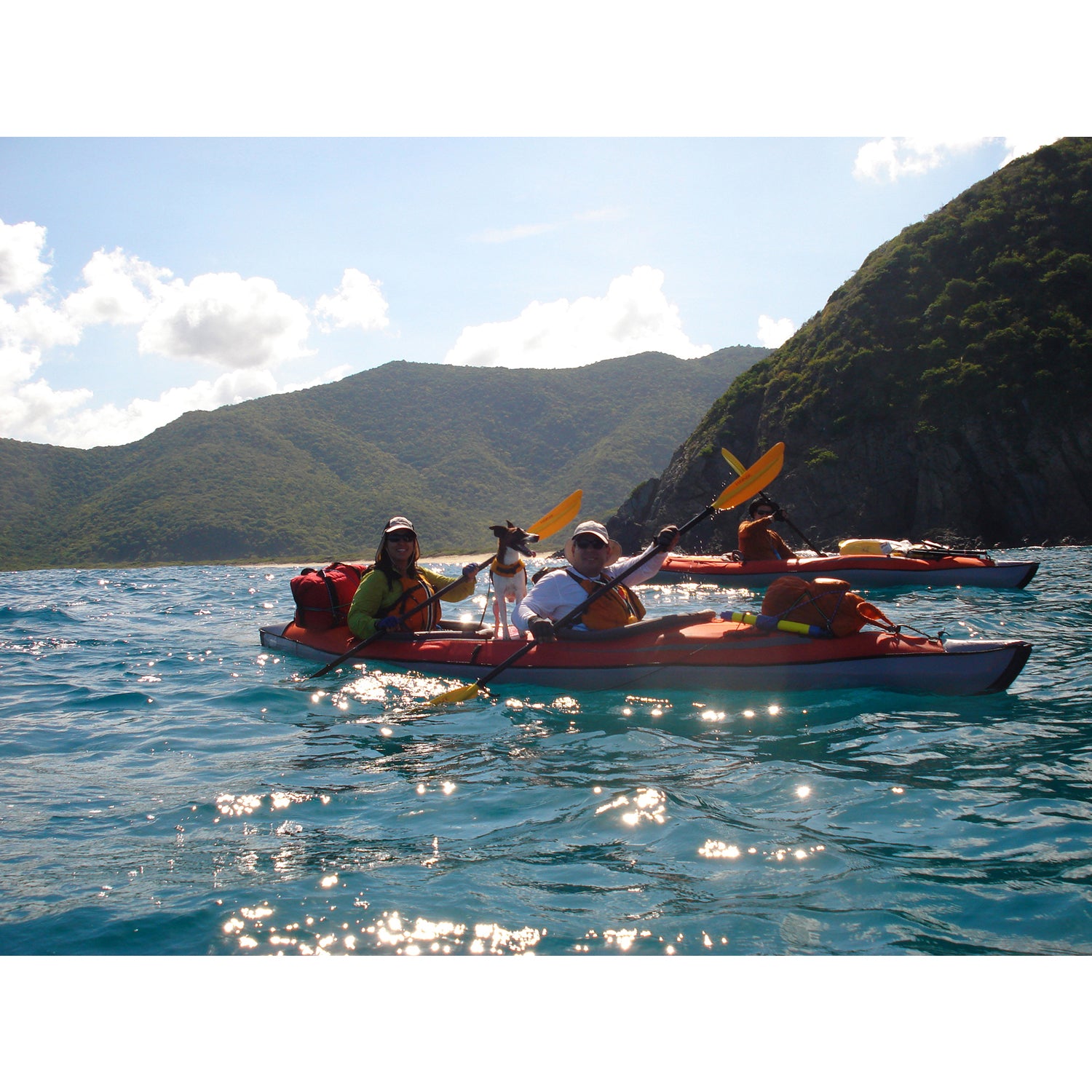 AdvancedFrame Convertible Elite Inflatable Kayak - 2-Person Inflatable Canoe for Camping & Fishing | Lightweight Portable Kayak for Lakes, Rivers & Outdoor Adventures