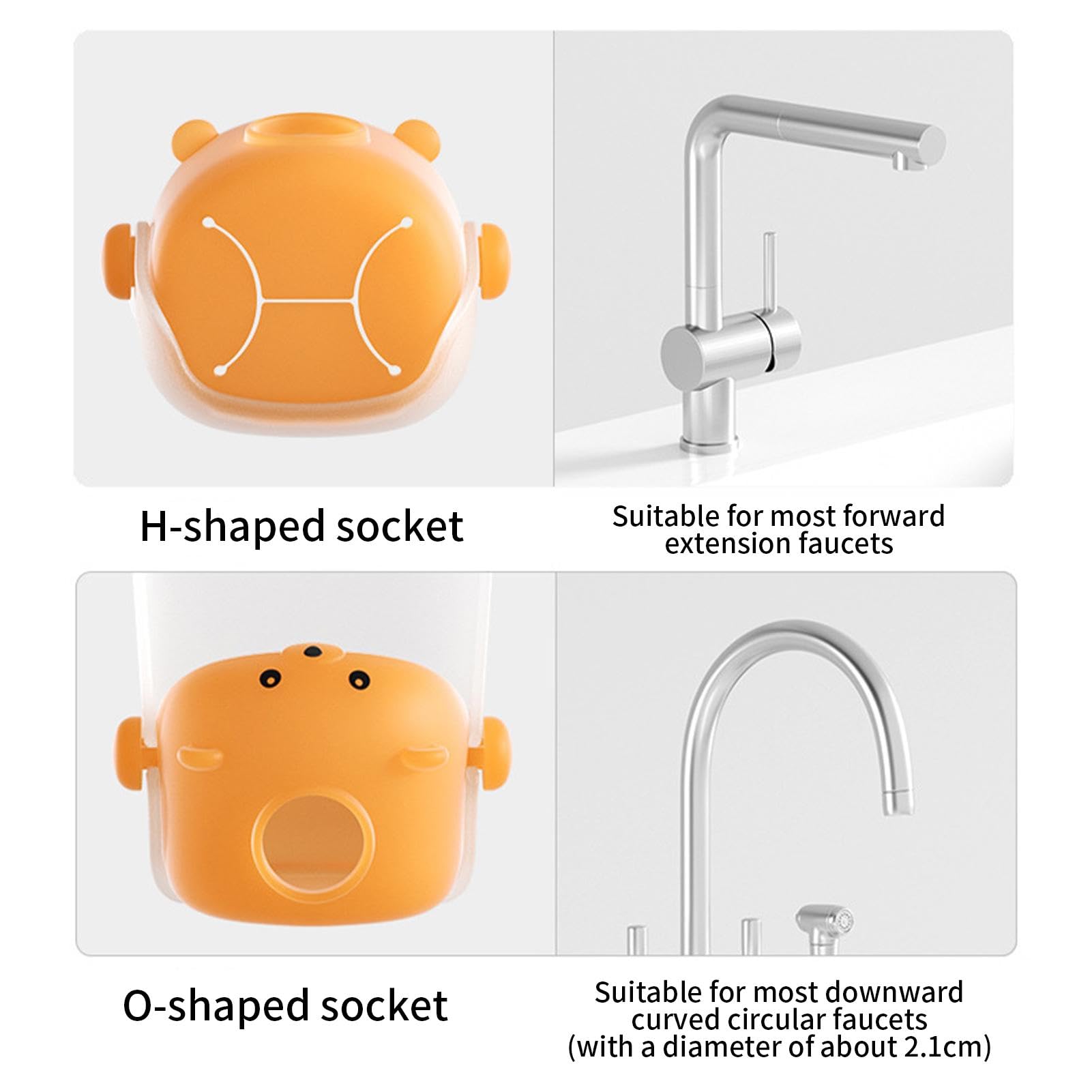 **Safety Faucet Extender for Hand Washing | Non-Slip Sink Spout Extender for Kitchen, Bathroom & School | Perfect for Kids, Elderly & Disabled Users**