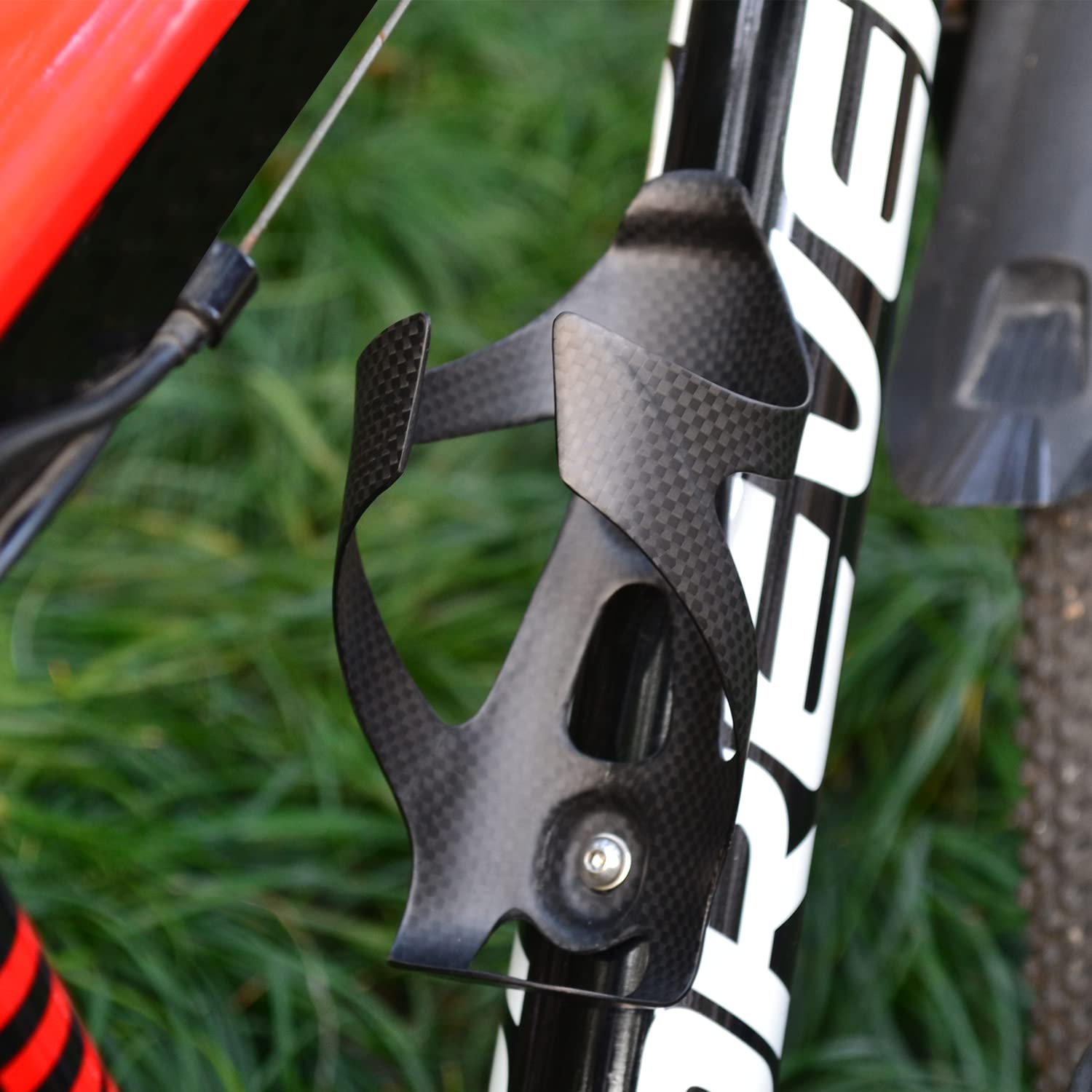 Ultralight Carbon Fiber Bike Water Bottle Cage for MTB & Road Cycling