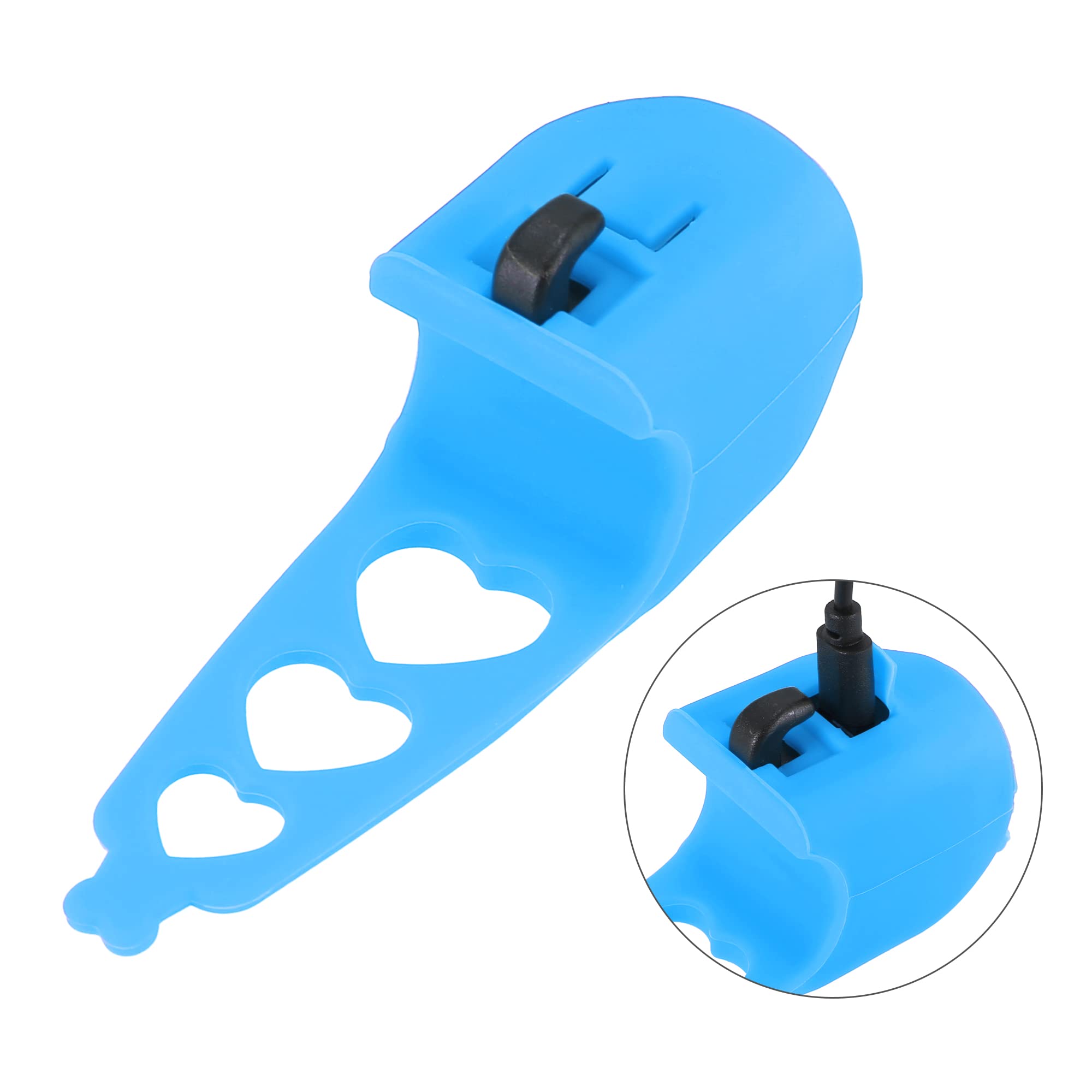 X AUTOHAUX Rechargeable Electric Bike Bell - Loud Cycling Horn for Mountain & Road Bikes - Waterproof Silicone Bicycle Bell - Perfect for Commuting, Trail Riding & Urban Cycling Safety