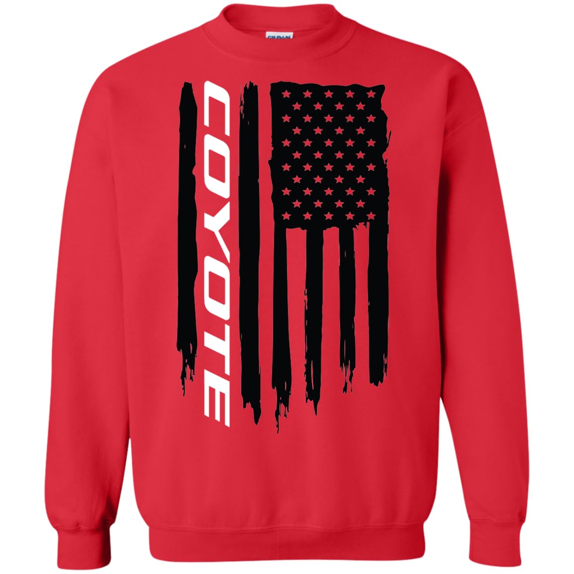 Men's Coyote 5.0 S550 S197 American USA Flag Hoodie Sweatshirt - Patriotic Pullover for Car Enthusiasts & Mustang Lovers (Perfect for Car Shows, Rallies & Casual Wear)