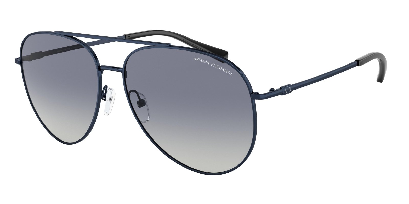 Armani Exchange 2043S Polarized Sunglasses for Men & Women - UV Protection, Fashionable Aviator Style - Perfect for Driving, Beach & Outdoor Activities